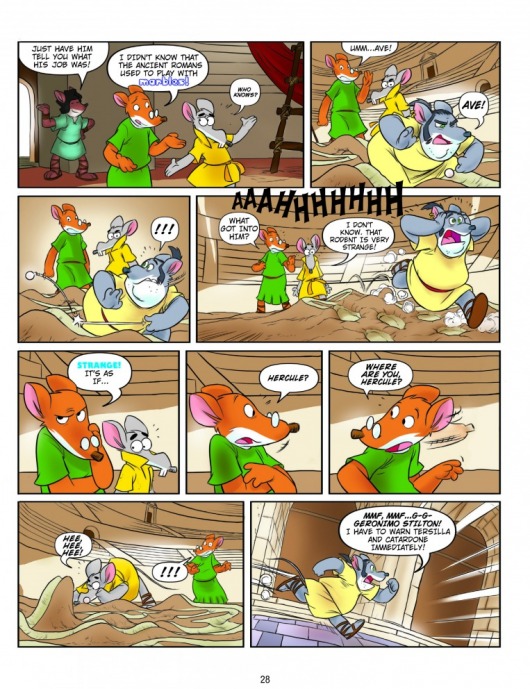 Comic 3 The Coliseum Con Anticipazioni Geronimo Stilton